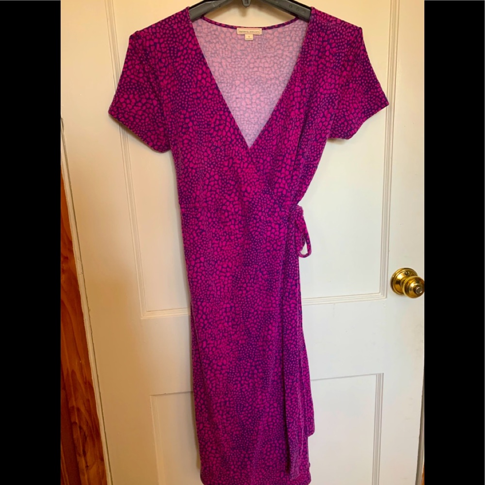 Gap wrap maternity dress